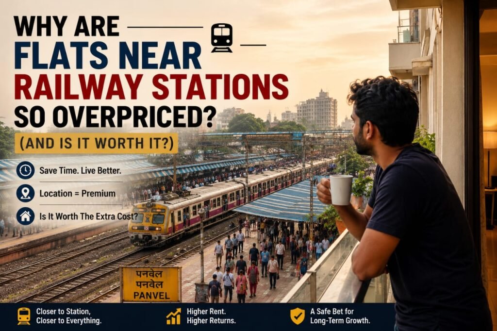 Why Are Flats Near Railway Stations So Overpriced? (And Is It Worth It?)