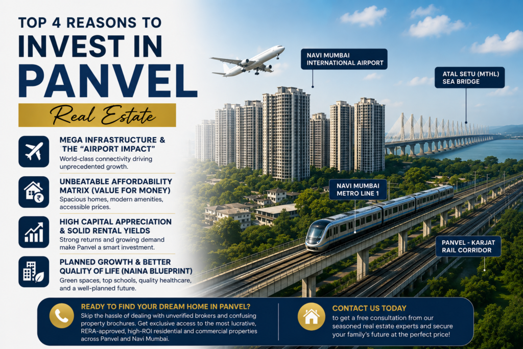 Top 4 Reasons To Invest In Panvel Real Estate